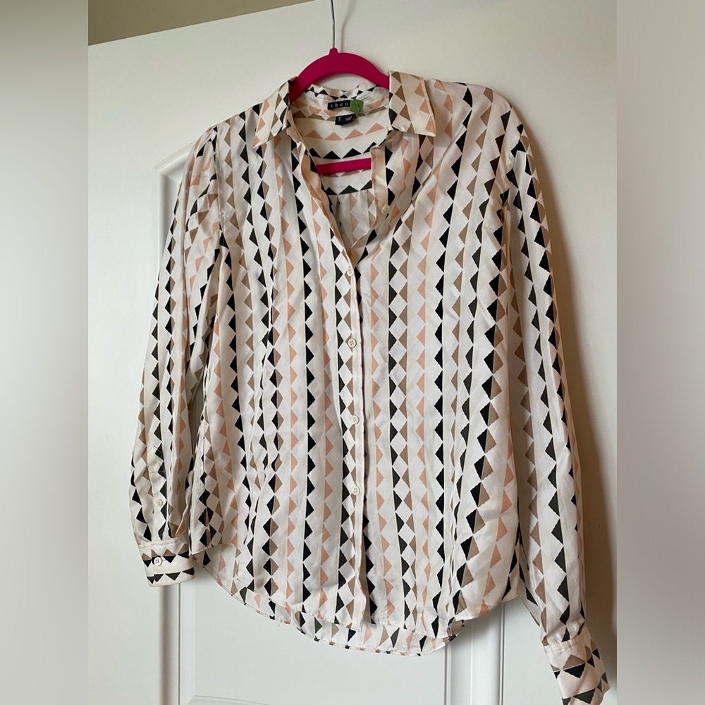 Theory button down shirt